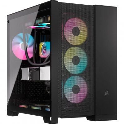 CORSAIR  6500D AIRFLOW Semitorre ATX Cristal Templado USB-C Negra