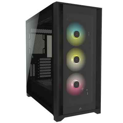 CORSAIR  iCUE 5000X - RGB - ATX - Noir - Verre tremp&eacute;