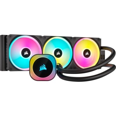 CORSAIR  Icue Link H150i Rgb Komplett-wasserk&uuml;hlung - 360 Mm, Schwarz