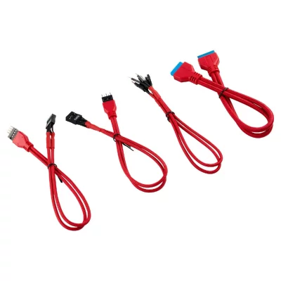 CORSAIR  - Kit d'extension gain&eacute; pour panneau avant (30 cm) - Rouge