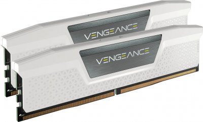 CORSAIR  M&eacute;moire Ram Vengeance Cmk32gx5m2b6400z36w Cl 36 Xmp/expo 32gb 2x16gb Ddr5 6400mhz 