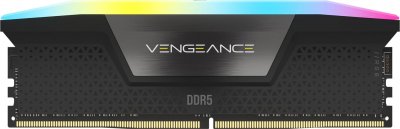 CORSAIR  M&eacute;moire Ram Vengeance Rgb Cmh16gx5m1b5200c40 Cl40 Xmp 1x16gb Ddr5 5200mhz 