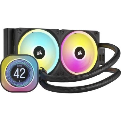 CORSAIR  Refroidissement Liquide Icue Link H100i Lcd 240 Mm