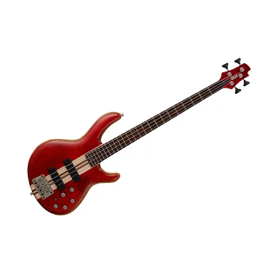 CORT  Artisan A4 Plus Fmmh - Rouge Cerise Pores Ouverts - Guitare Basse