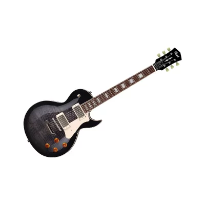 CORT  CR250 Guitare &eacute;lectrique Single Cut finition Translucent Black