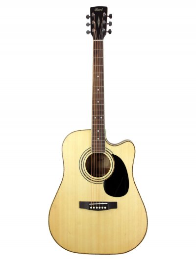 CORT  Standard Ad880ce Ns Naturelle Satin&eacute;e - Guitare &Eacute;lectro-Acoustique