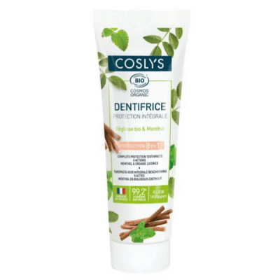 COSLYS  Dentifrice fluor protection int&eacute;grale 100g