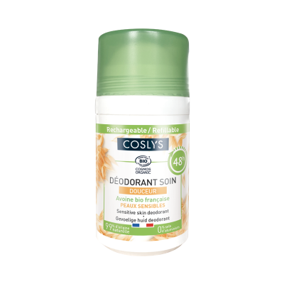 COSLYS  - D&eacute;odorant soin - Avoine bio fran&ccedil;aise - 50 ml