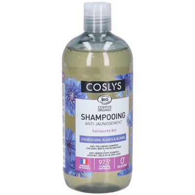 COSLYS  Shampooing Anti-Jaunissement Bio 500ml