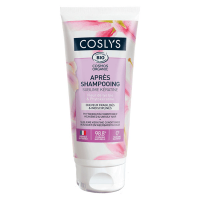 COSLYS  Sublime K&eacute;ratine Apr&egrave;s-Shampoing Fleur de Lys Bio & Phytok&eacute;ratine 200ml