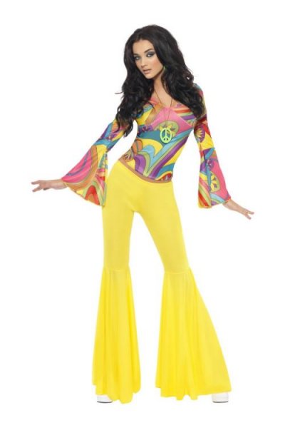 SMIFFYS Costume 70's Groovy Babe - Multicolores - S