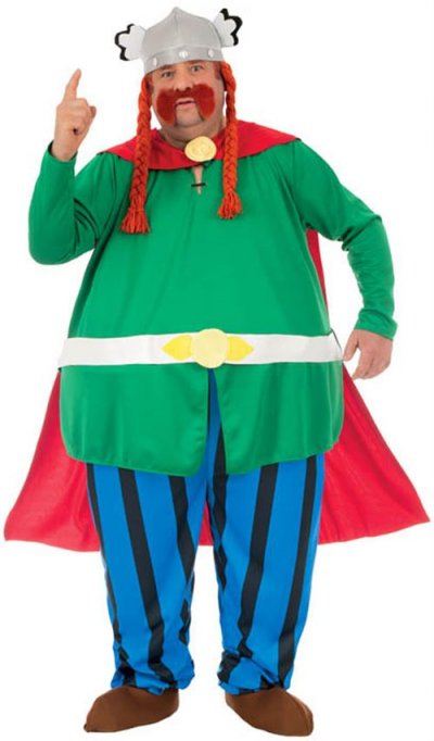 CHAKS Costume Licence Officielle Abraracourcix &copy; Adulte - Multicolores - M 