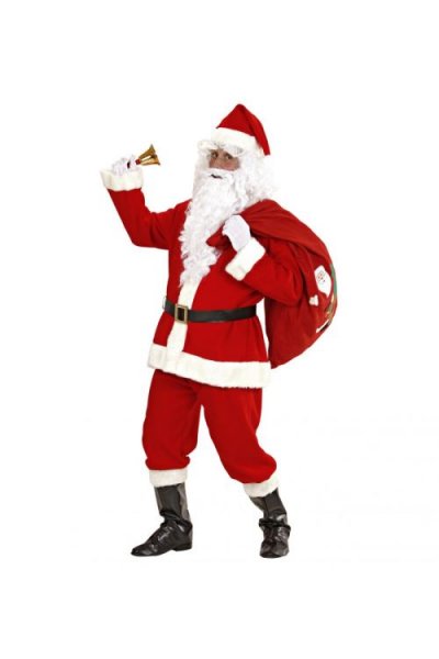 WIDMANN Costume P&egrave;re Noel Super Deluxe - Rouge - M/L