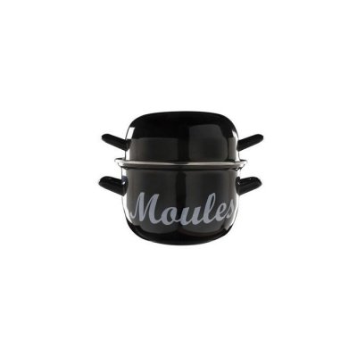 COSY & TRENDY Cosy & Trendy 9866186 Casserole &agrave; moules, Noir, 1.2kg-2.8L, Autre, 18 cm