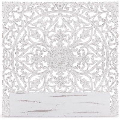 COTECOSY  - T&ecirc;te de lit Serena 140cm Bois Blanc - Blanc
