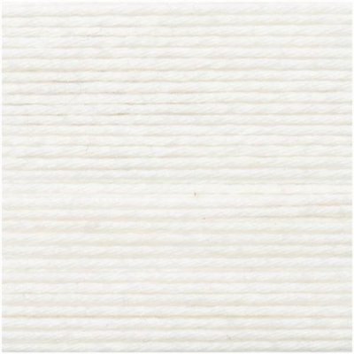  Coton RICORUMI pour Amigurumi, mini pelote 25g - 01 Blanc