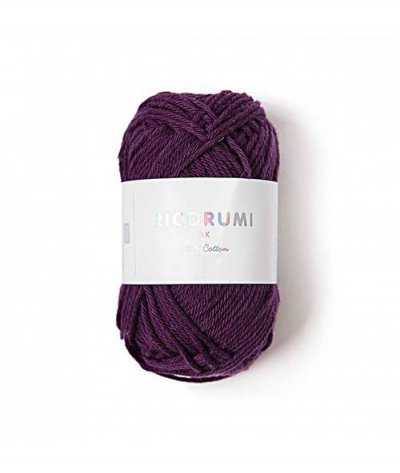 RICO DESIGN Coton RICORUMI pour Amigurumi, mini pelote 25g - 20 Lilas