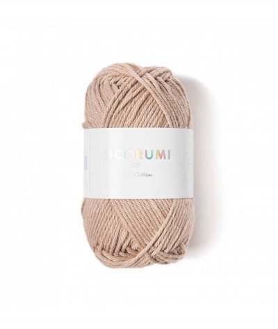 RICO DESIGN Coton RICORUMI pour Amigurumi, mini pelote 25g - 55 Beige