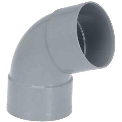 GIRPI Coude 67&deg;30 en pvc &agrave; coller, femelle / femelle, D.50