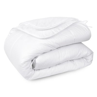 Couette 300x300 cm 4 saisons elsa garnissage fibre polyester 200+300 = 500 g/m2