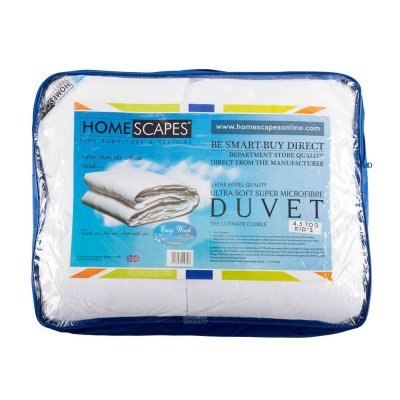 HOMESCAPES Couette enfant 120 x 150 cm en microfibre, 400 g/m&sup2;