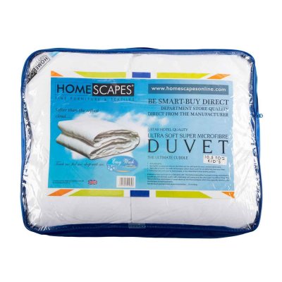 HOMESCAPES Couette enfant 120 x 150 cm en microfibre, 550 g/m&sup2;