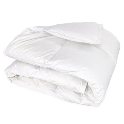 LINNEA Couette finlande garnissage duvet de canard 4 saisons 200x200 cm - Blanc