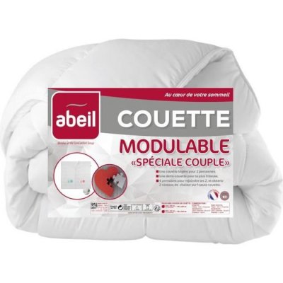 ABEIL Couette modulable Sp&eacute;cial Couple 240x260cm - 