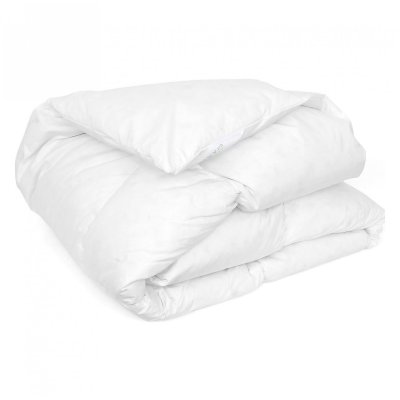 LINNEA Couette picardie garnissage duvet de canard 240x220 cm - Blanc