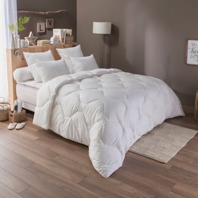 DODO Couette Protection Active Anti-acariens V&eacute;g&eacute;tal 4 SAISONS 240x260 cm