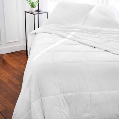 TOISON D OR Couette Soie Hiver 380 g - Blanc - 220 x 240 cm