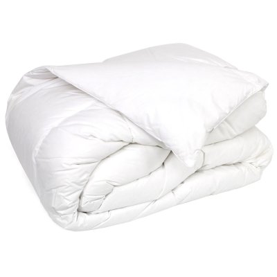 LINNEA Couette velay luxe garnissage duvet d'oie 300 g/m2 300x240 cm - Blanc