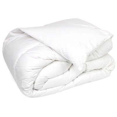 LINNEA Couette velay luxe garnissage duvet d'oie 400 g/m2 200x200 cm - Blanc