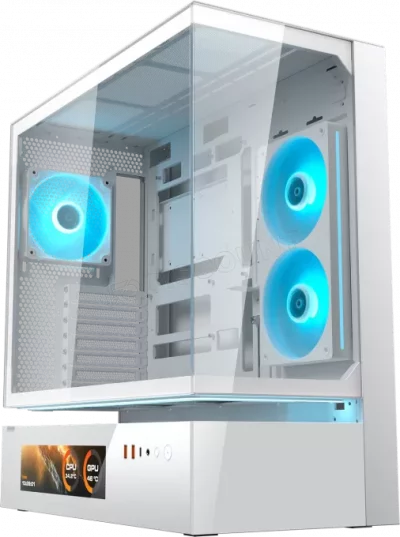 COUGAR  CFV235 Vision - Boîtier PC Mid-Tour - Blanc