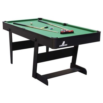 COUGAR  Hustle XL table de billard pliable 183 x 91 x 80 cm 