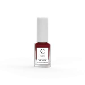 COULEUR CARAMEL  - Vernis &agrave; ongles mat 11 - Grenat mat 11 ml