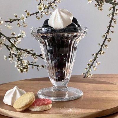 LA ROCHERE Coupe &agrave; glace 20 cl (lot de 6) - Transparent - 
