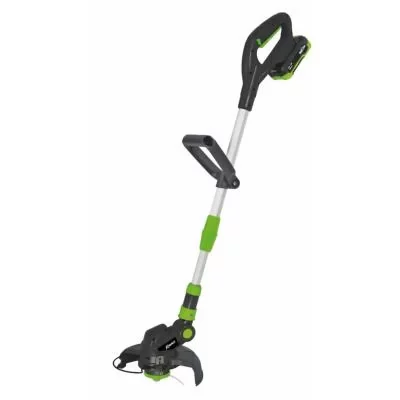 RIBIMEX Coupe bordure &eacute;lectrique sans fil &agrave; batterie + chargeur