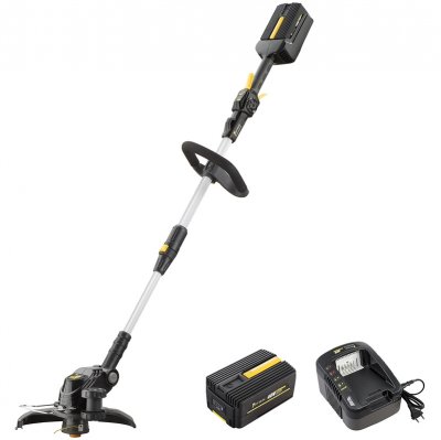GT ELEC Coupe bordure sans fil &agrave; batterie, 40 V,  + batterie 4 Ah + chargeur