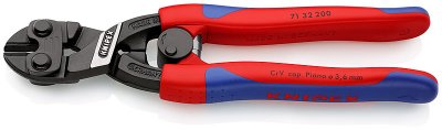 KNIPEX Coupe Boulons Cobolt&reg; Tranchant Ajour&eacute; 200mm - Gainage Bi-mati&egrave;re