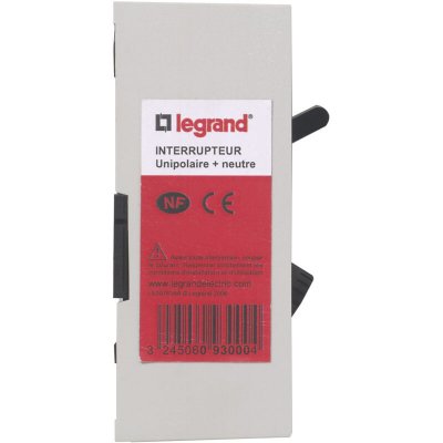 LEGRAND Coupe-circuit domestique PAC unipolaire + neutre 