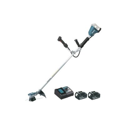 MAKITA Coupe-herbe &agrave; guidon asym&eacute;trique sans fil - 36 V Li-Ion 3 Ah - 4,7 kg 