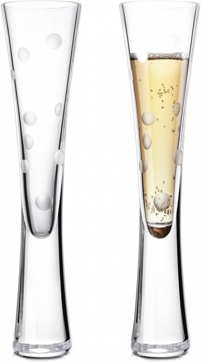 VENDOS85 Coupes &Agrave; Champagne &Eacute;l&eacute;gantes En Verre Transparent 145 Ml