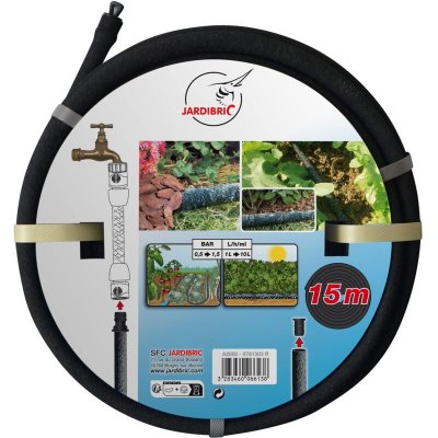 JARDIBRIC Couronne de 50 metres de tuyau polyethylene diametre 4x6
