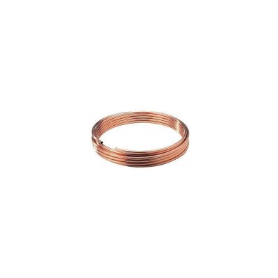 COPPER DISTRIBUTION Couronne de cuivre recuit diam&egrave;tre 14 mm, 5 m&egrave;tres 