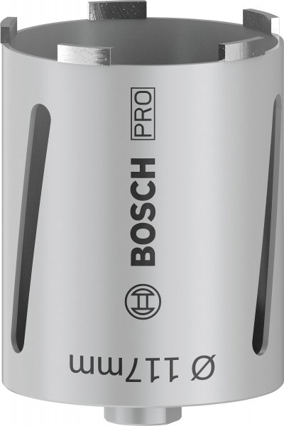 BOSCH ACCESSORIES Couronne De Forage &agrave;&nbsp; Sec Diamant&eacute;e G 1/2' (117 Mm, 150 Mm, 6, 7 Mm)
