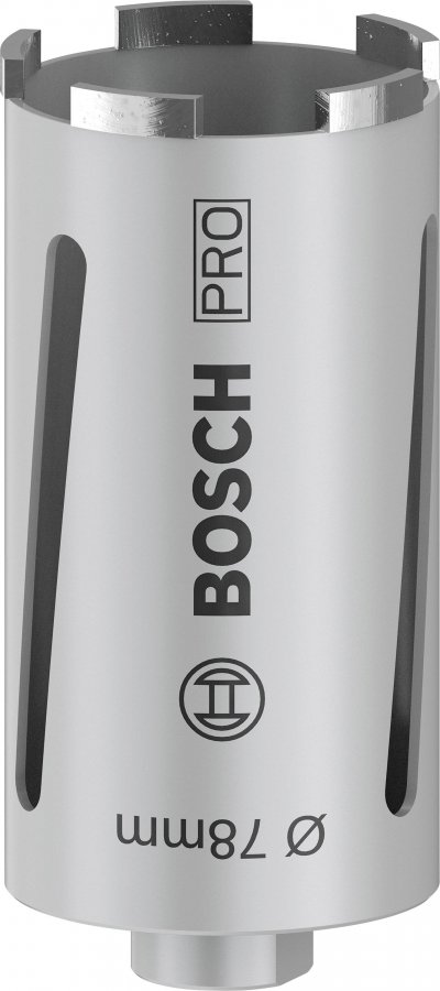 BOSCH ACCESSORIES Couronne De Forage &agrave;&nbsp; Sec Diamant&eacute;e G 1/2' (78 Mm, 150 Mm, 5, 7 Mm)