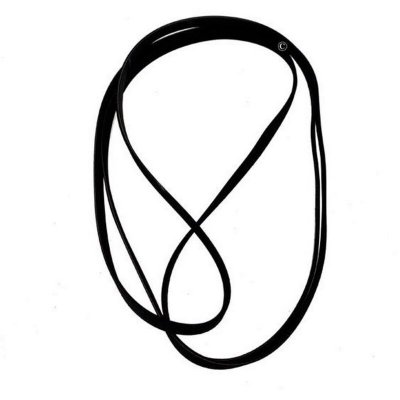 WHIRLPOOL Courroie 1965h6, 481235818186 , 57x0259 pour Seche-linge Bosch