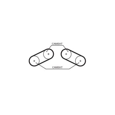 GATES Courroie crant&eacute;e PowerGrip&reg; 5526XS 