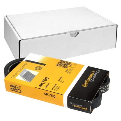 CONTITECH Courroie trap&eacute;zo&iuml;dale &agrave; nervures (d'accessoires)  4PK760